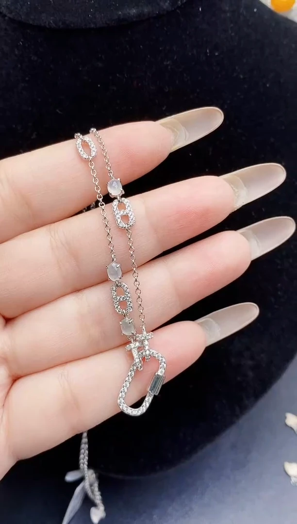 银S925镶嵌戒指翡翠0027