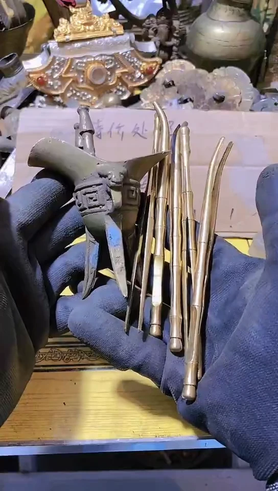 ?**?金属工艺品二手旧货默认瑕疵