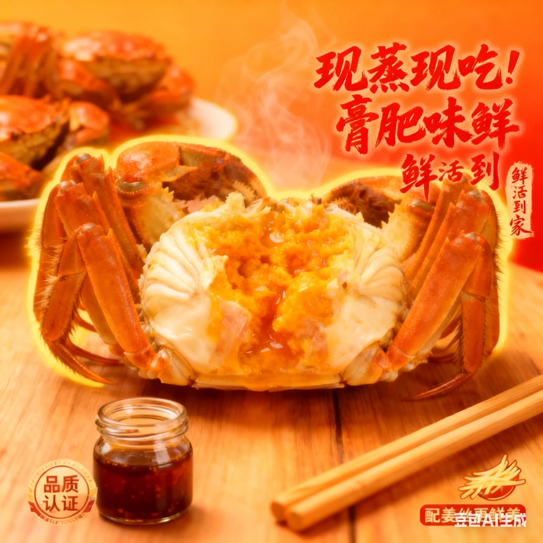 【精品大闸蟹活蟹现发L】江苏苏州精品金标大闸蟹母蟹3.5-3.2两/只次日新鲜包邮到家买8送2到手10只箱装