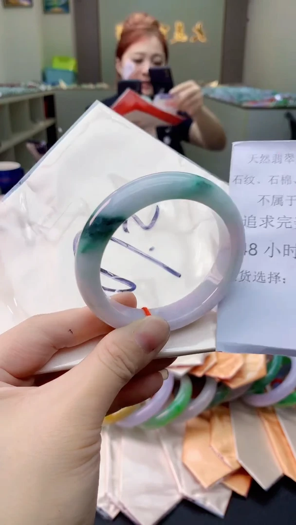 翡翠手镯未镶嵌0767857754