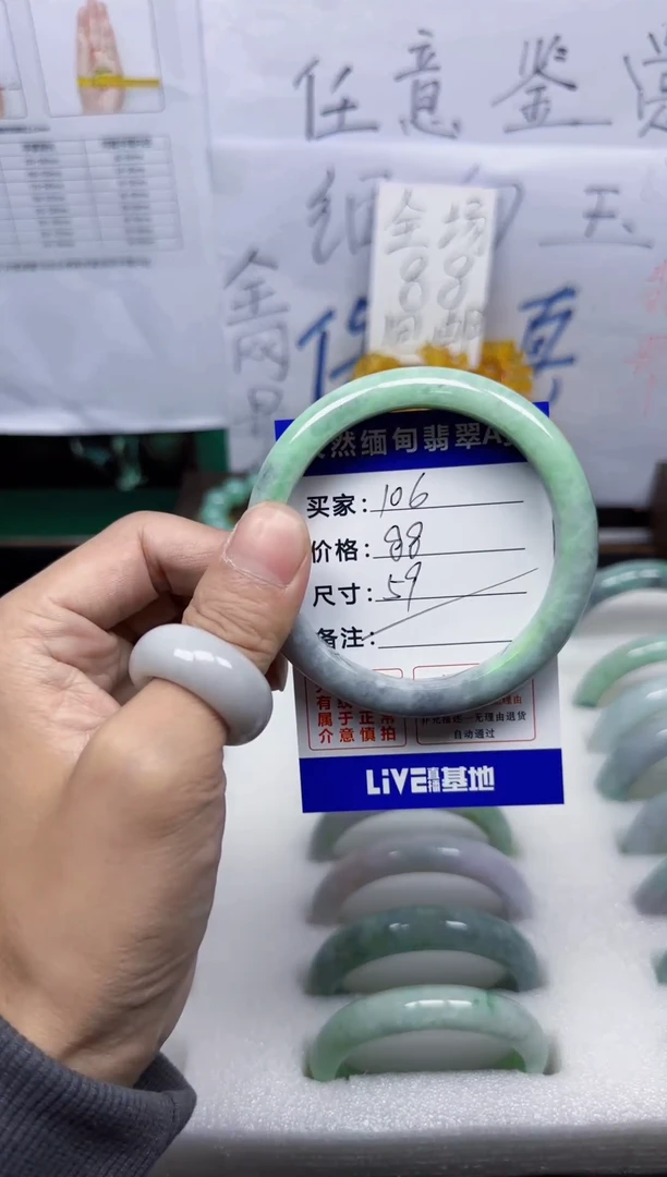 未镶嵌手镯翡翠106
