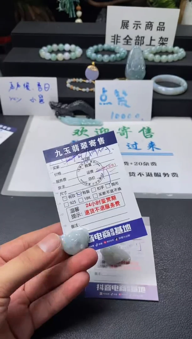 翡翠未镶嵌颈饰N***✨福利