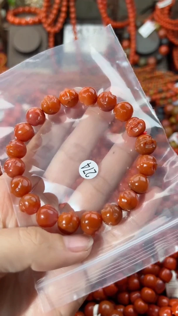 【闪购商品】南红玛瑙手串未镶嵌10