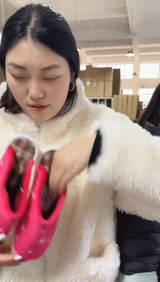 粉色棉拖鞋38码50号