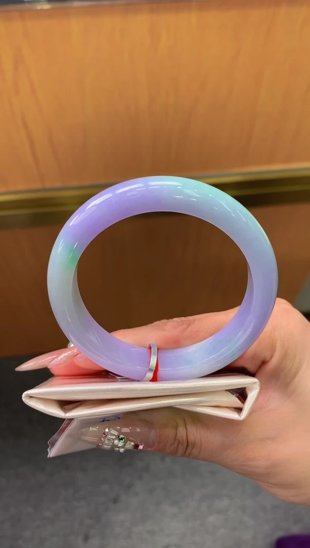 未镶嵌手镯翡翠-F147-正圈56