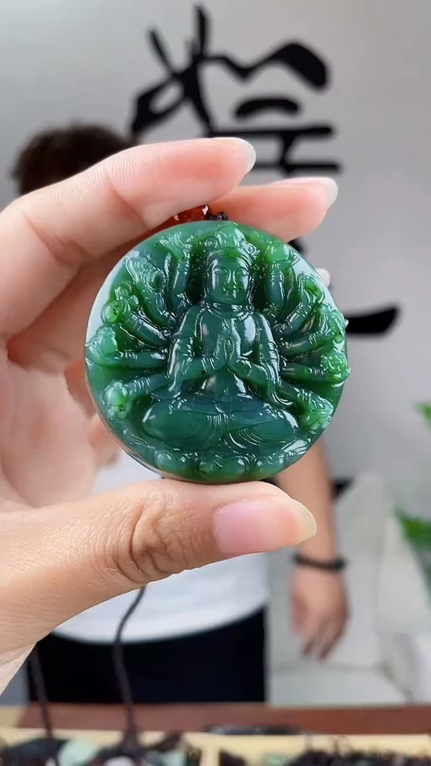 和田玉未镶嵌颈饰拍一发一，多样性发货