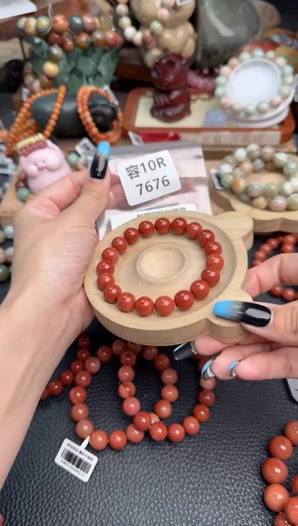 【闪购商品】石英质玉手链未镶嵌10R7676