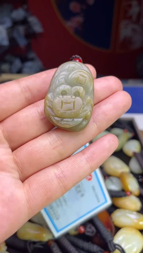 颈饰未镶嵌和田玉123