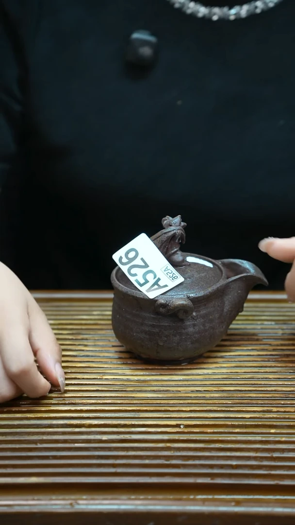 万古烧粗陶手工茶具