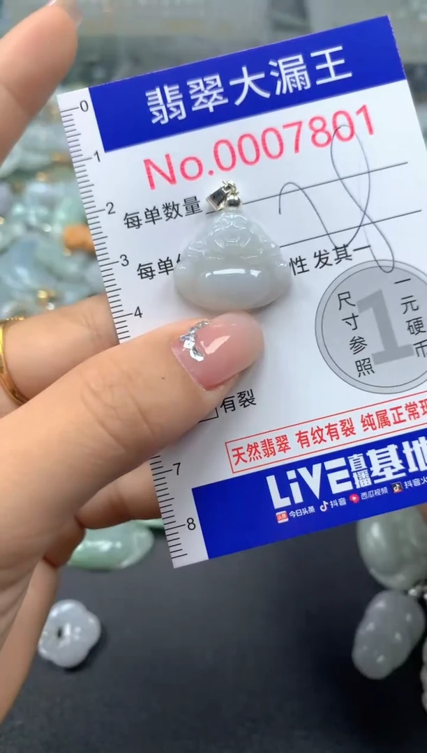 颈饰未镶嵌翡翠7801