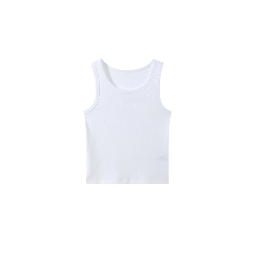 【77专属】 a显瘦白色短款夏季吊带背心lo-9156