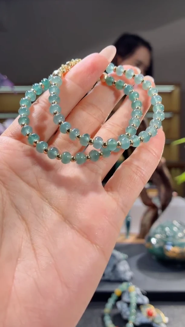未镶嵌手链翡翠手串（多样性发其一）
