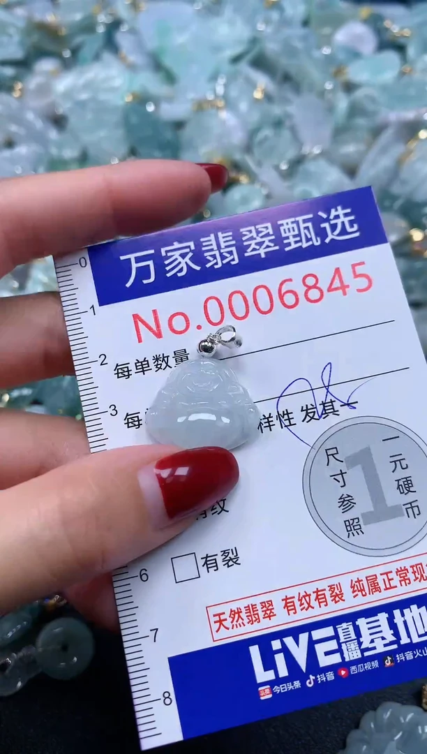 颈饰未镶嵌翡翠6845