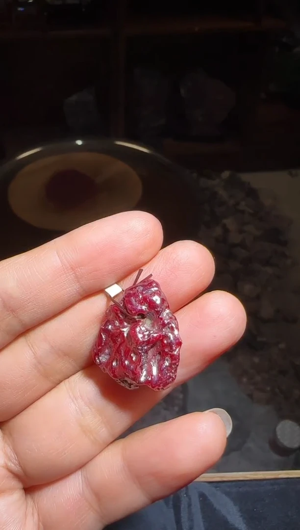 天然辰砂朱砂无根砂73