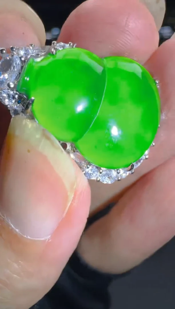 未镶嵌定制翡翠0181809045多样性发货