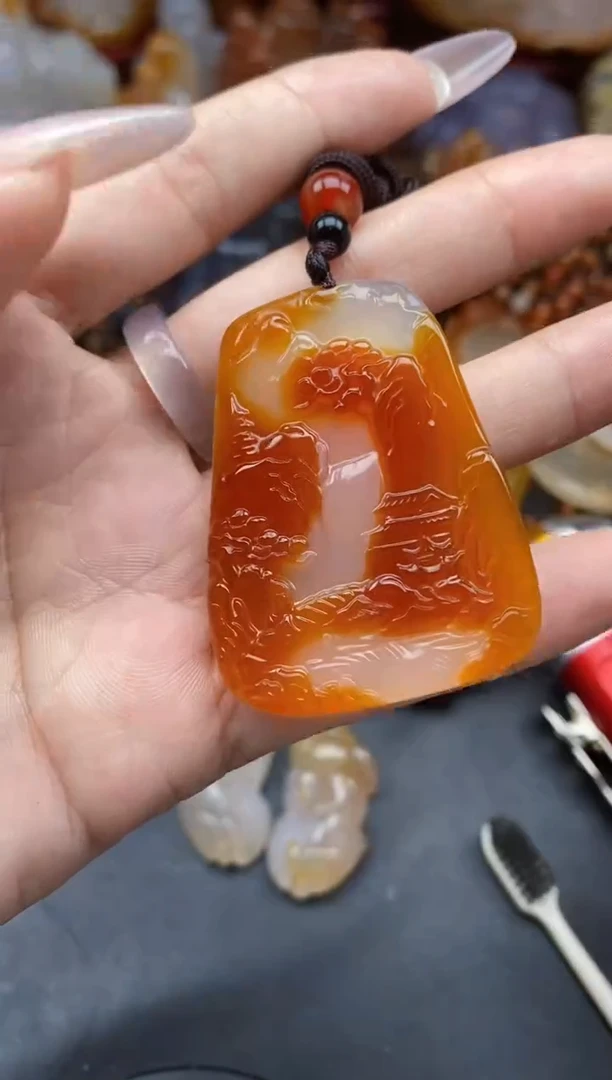 【闪购商品】玛瑙/玉髓颈饰未镶嵌ll