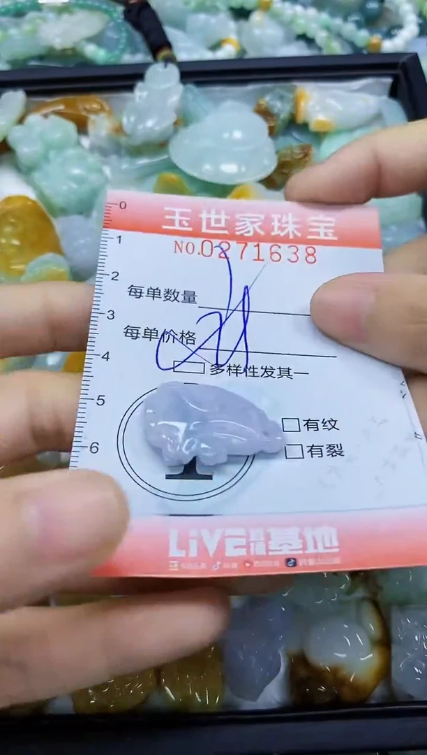 翡翠未镶嵌颈饰闪购0271638多样性发其一