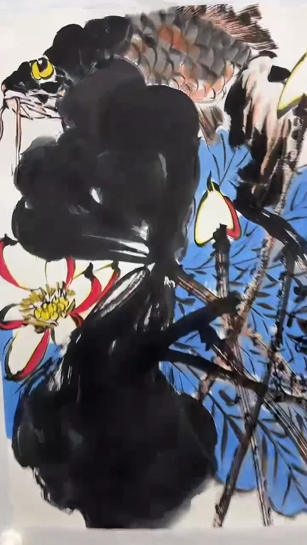 国画李进潮-2.7平尺-花鸟-封面