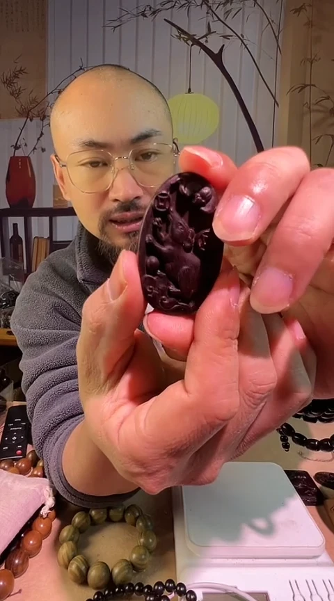 檀香紫檀（小叶紫檀）0333、保真印度小叶紫檀