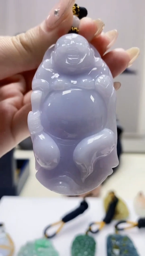 定制翡翠未镶嵌5060jw-毛货挂件8