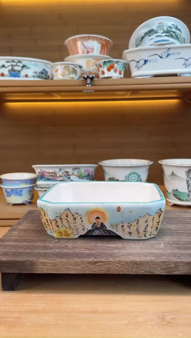 【闪购商品】红陶【60073】手绘