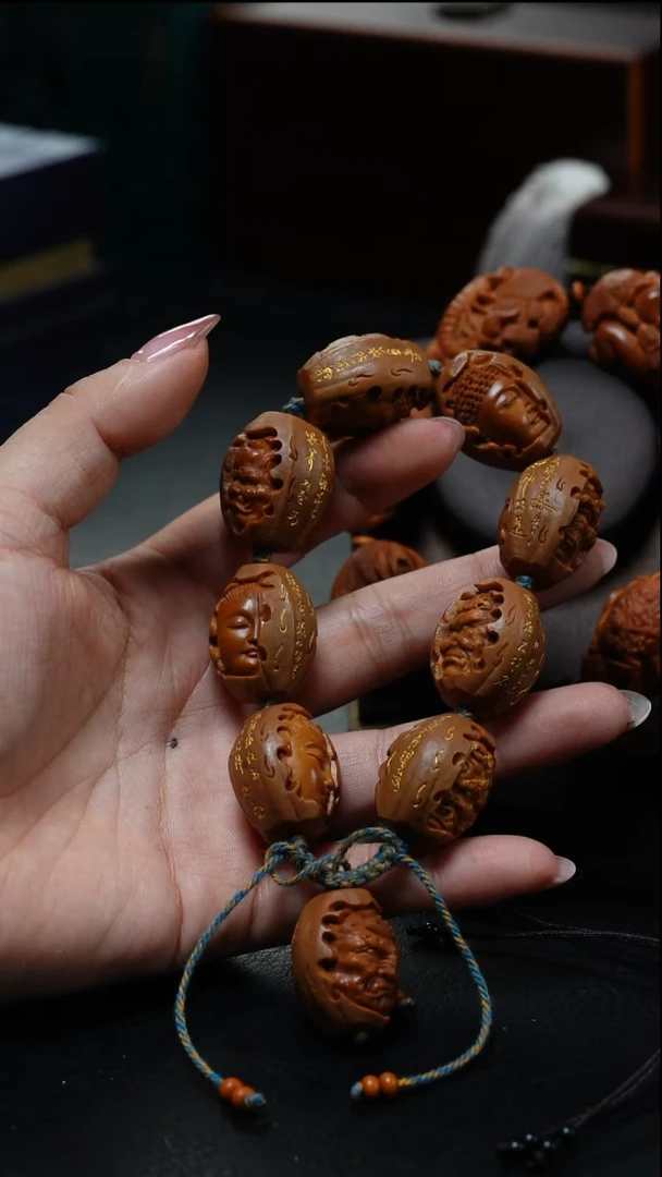 手串/手链橄榄核鱼子精品核文化