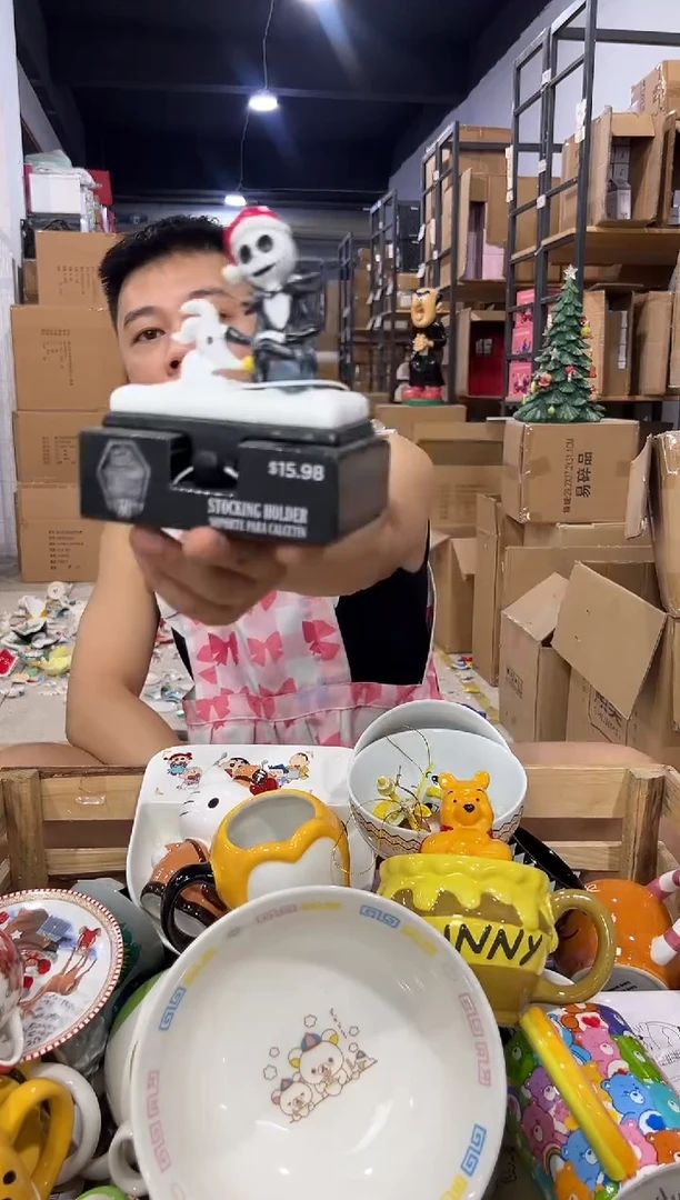瓷片杰克袜挂