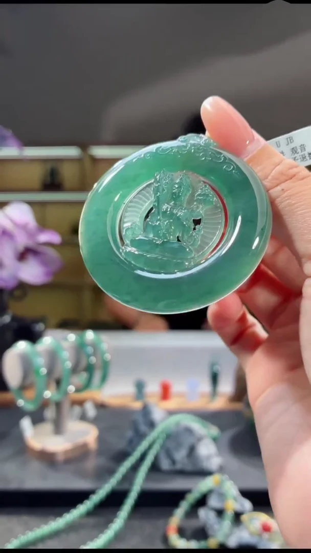 吊坠(不含链)未镶嵌翡翠虚空藏