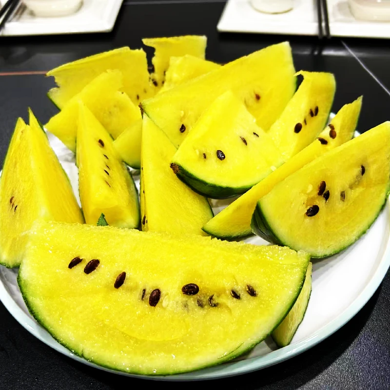 【东台西瓜】东台西瓜1粒装/4.5-5斤左右 特小凤黄心冰淇淋西瓜 农友特小凤东台特产特小凤盐城市江苏省盐城市