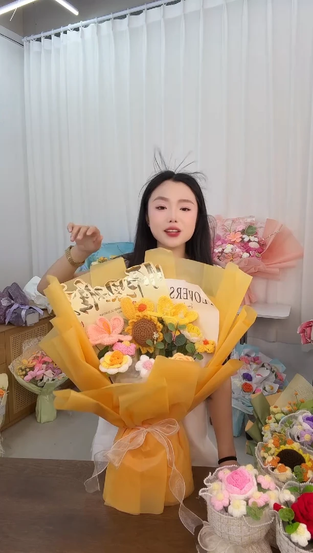 非遗手工定制花束，孤品清仓！