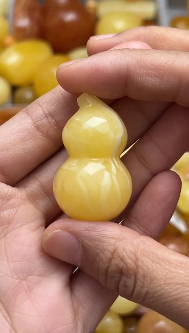 裸石蜜蜡未镶嵌天然蜜蜡微瑕珠子 假一赔万