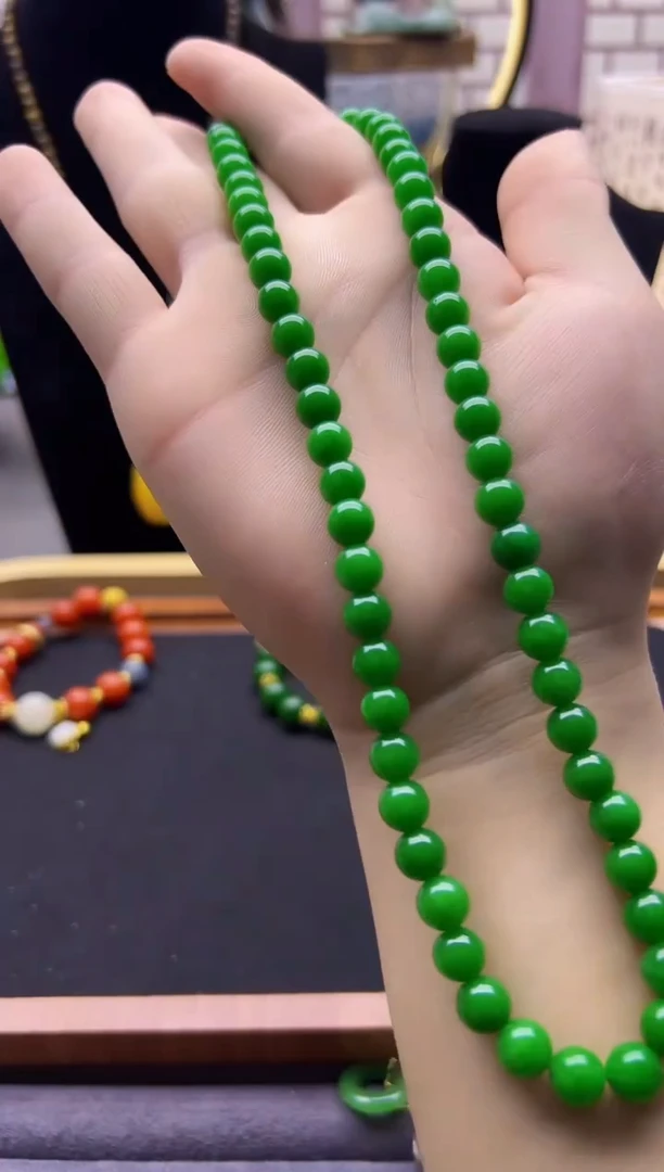 【闪购商品】翡翠颈饰银S925镶嵌X242