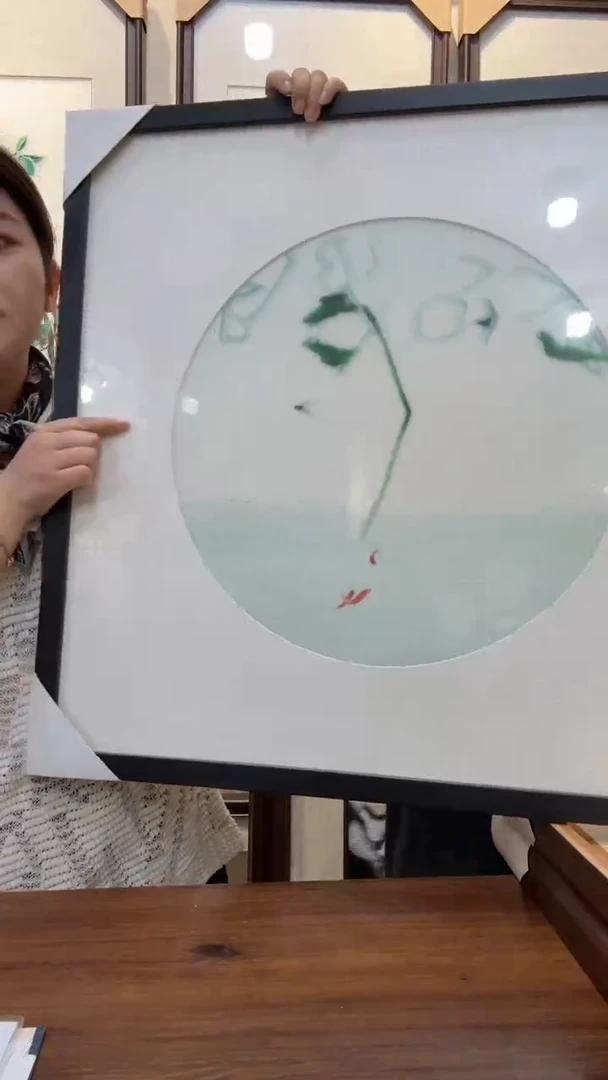 横款非遗苏绣手工刺绣挂画