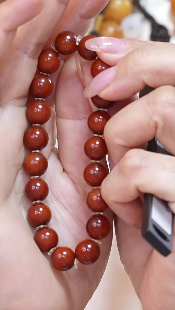 蜜蜡颈饰未镶嵌22-8065天然蜜蜡珠宝奇石云端妖孽全部保真