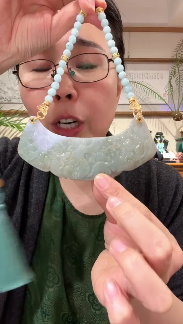 【闪购商品】翡翠颈饰未镶嵌国风