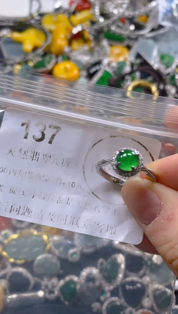 翡翠未镶嵌吊坠(不含链)137