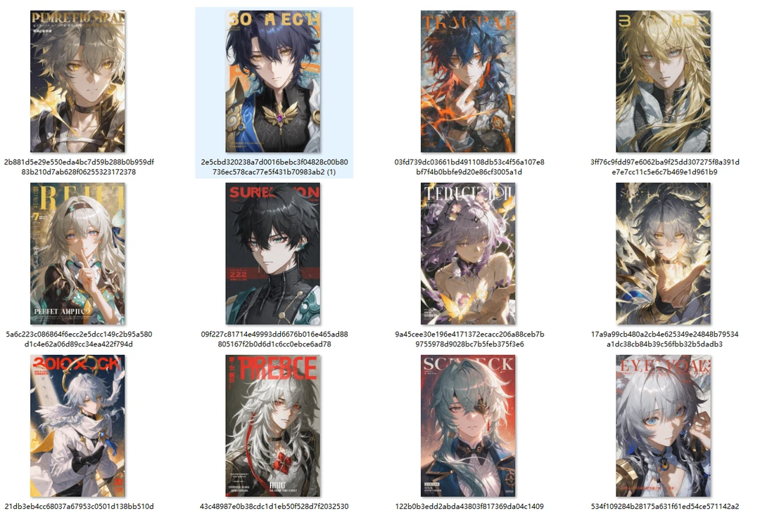 杂志半身款！！崩铁亚克力高透水晶砖 12*8*1.5