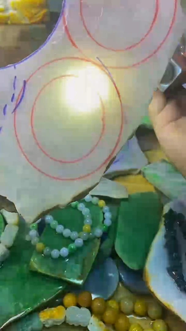 翡翠裸石未镶嵌天然缅甸翡翠A货131