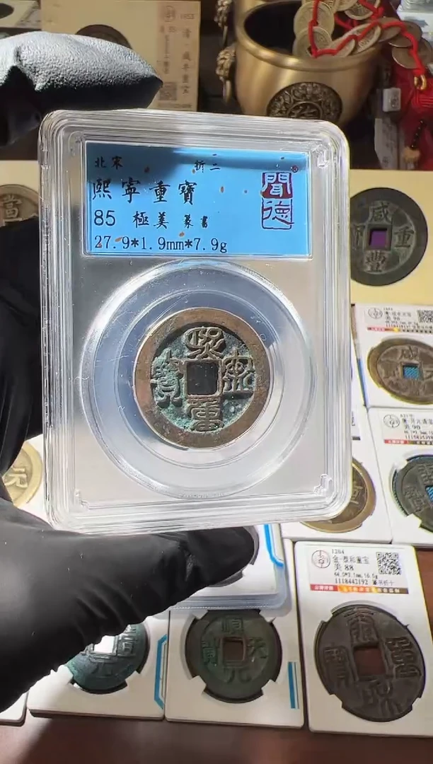 【闪购商品】金熙宁重宝折二85分图为样品11