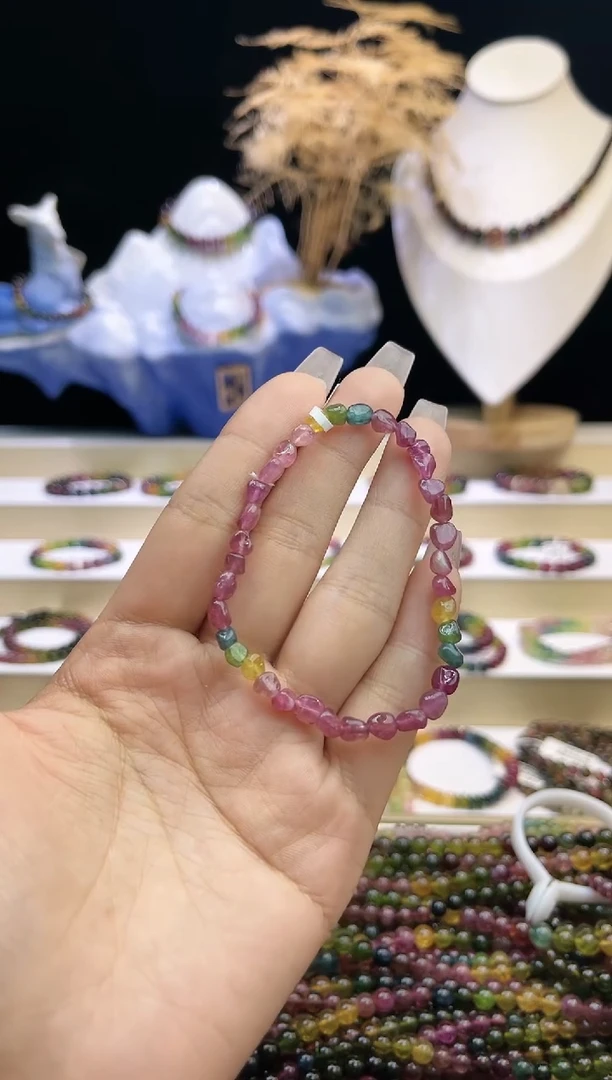 【闪购商品】碧玺/未镶嵌J碧玺手串多样性发货
