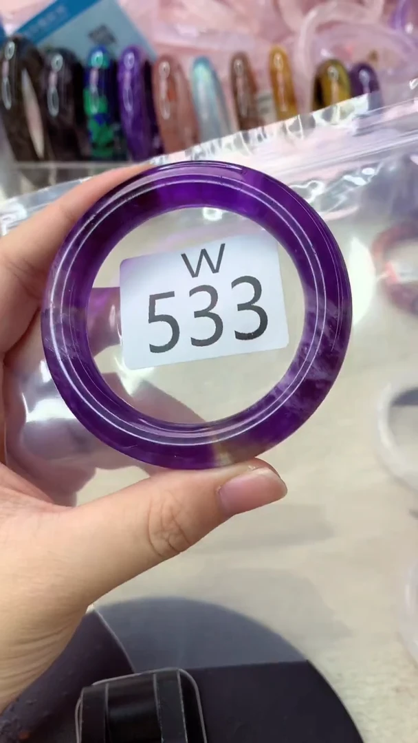 未镶嵌手镯水晶W533-51