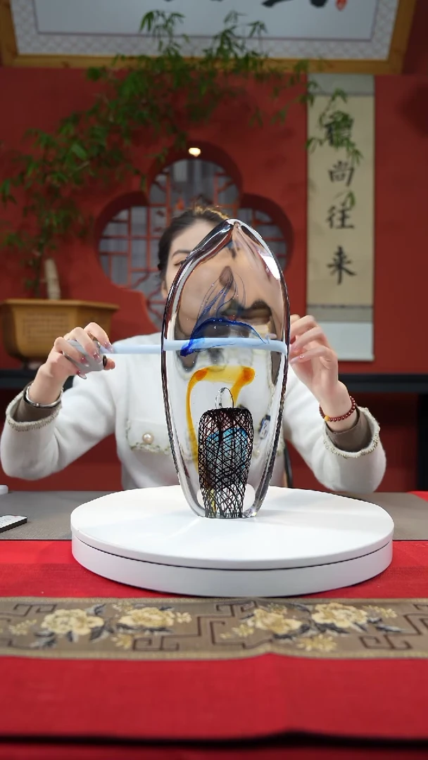 【闪购商品】琉璃手工艺品水与火