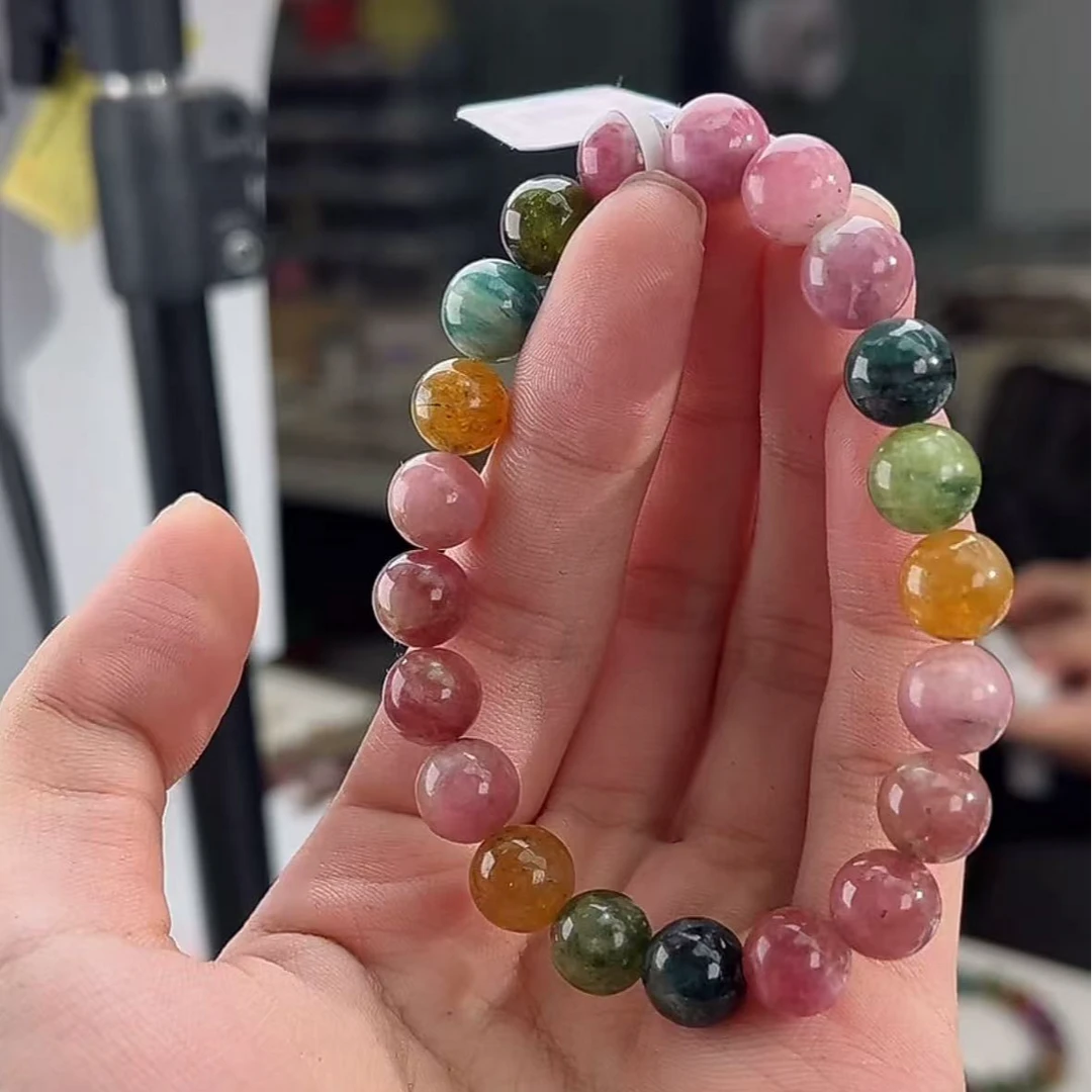 碧玺艳色单圈9mm