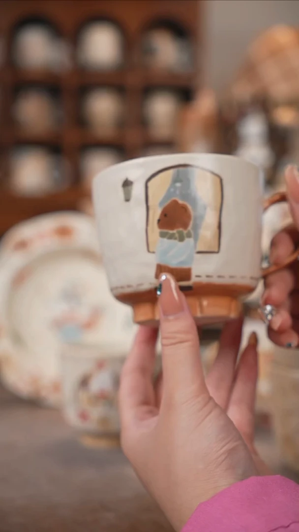 可爱川谷原创陶瓷10.4直播福利正品