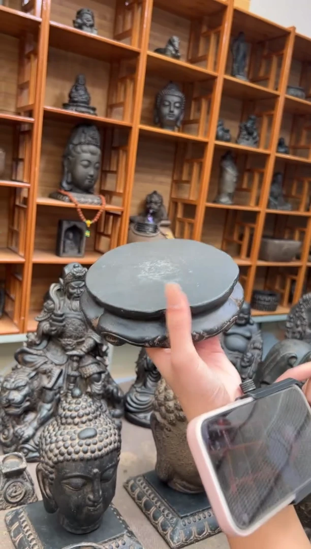 陶土【火山泥】金箍坛底座