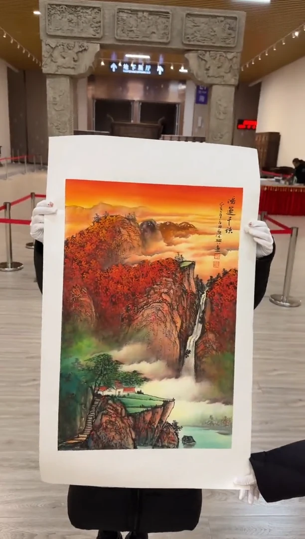 国画3赵隆轩美术馆李庆兴老师作品