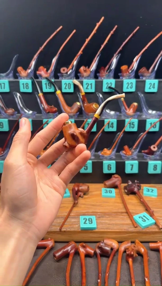 一物一图檬子木手工香烟嘴