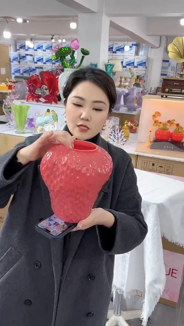 【闪购商品】琉璃椿新花器M-36晚