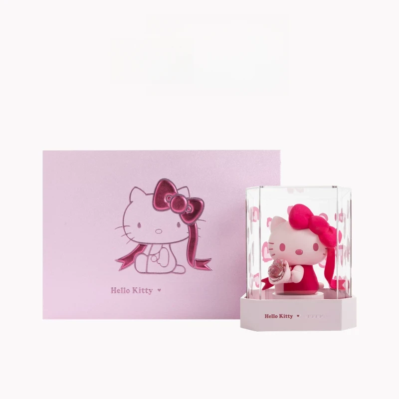 Hello Kitty 联名乖乖坐手 捧永生花
