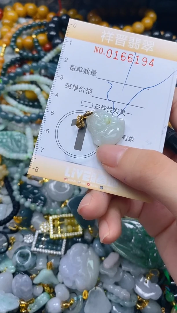 翡翠未镶嵌颈饰闪购0166194多样性发其一